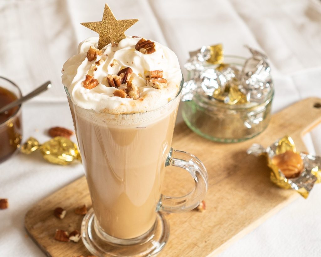 Toffe nut latte